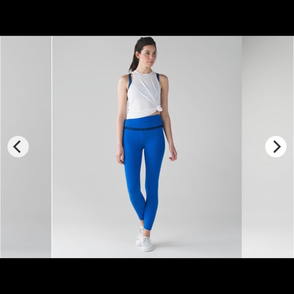 Lululemon blue align leggings